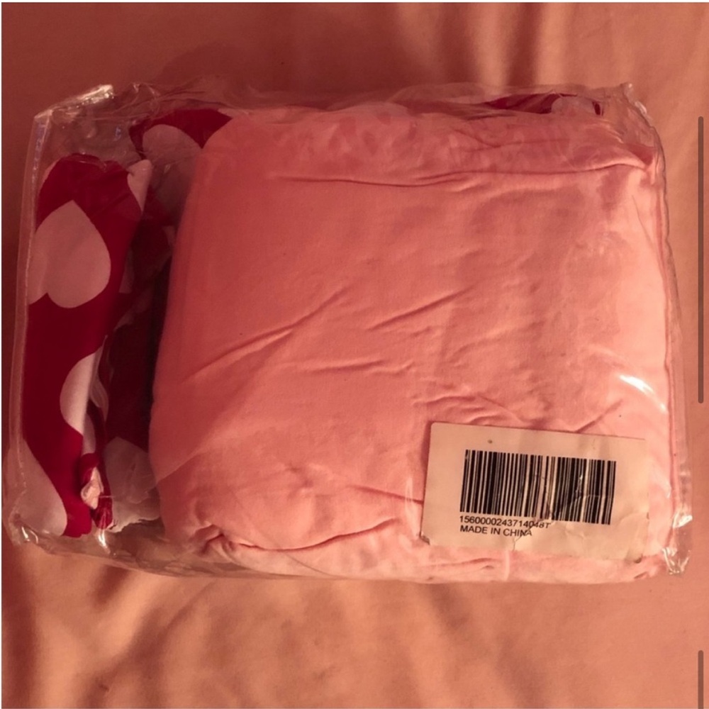 VINTAGE VICTORIAS SECRET PINK TWIN SHEET SET - Picture 4 of 16